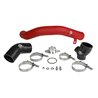 aFe POWER | BladeRunner 2-1/2in Aluminum Hot Charge Pipe Red - WRX 2.0T 2015-2021