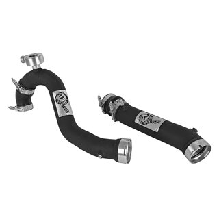 aFe Power | BladeRunner 3 IN Aluminum Hot and Cold Charge Pipe Kit Black - Ranger 2.3T 2019-2021 aFe POWER Turbocharger Pipes...