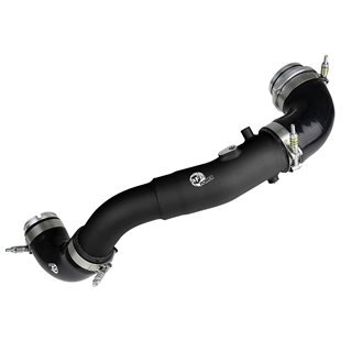 aFe Power | BladeRunner 2-1/2 IN Aluminum Hot Charge Pipe Black - GR Supra 3.0T 2020-2023 aFe POWER Turbocharger Pipes & Coup...