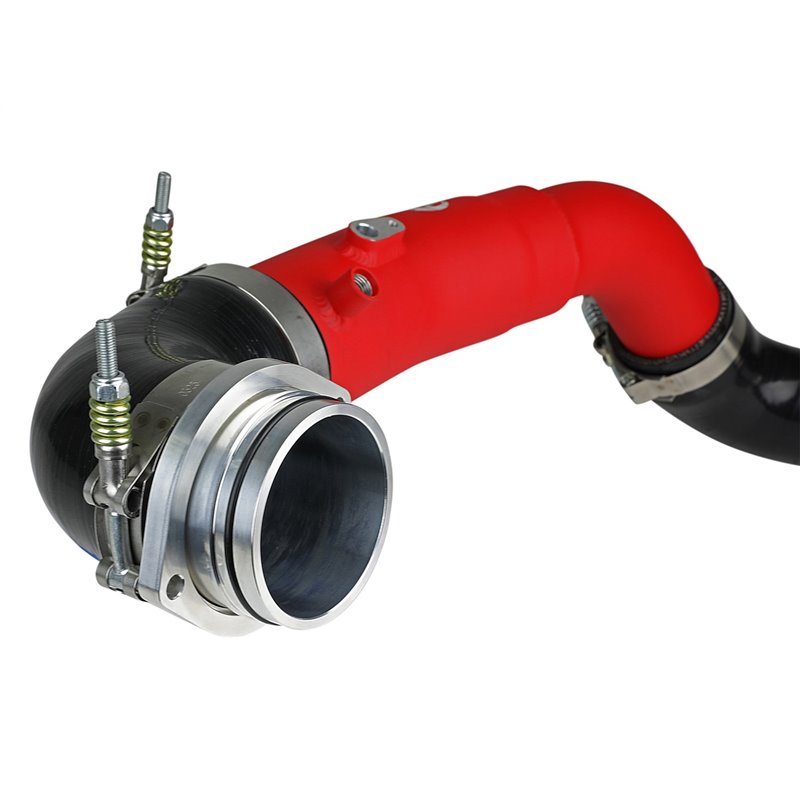 aFe POWER | BladeRunner 2-1/2in Aluminum Hot Charge Pipe Red - GR Supra 3.0T 2020-2021