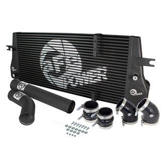 aFe Power | BladeRunner Street Series Intercooler Kit w/Tubes Black - Ram 2500 / 3500 5.9L 2000-2002 aFe POWER Intercoolers