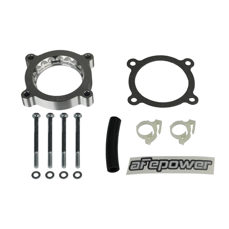 aFe Power | Silver Bullet Throttle Body Spacer Kit - F-150 / Mustang Base 3.7L 2011-2014 aFe POWER Throttle Bodies