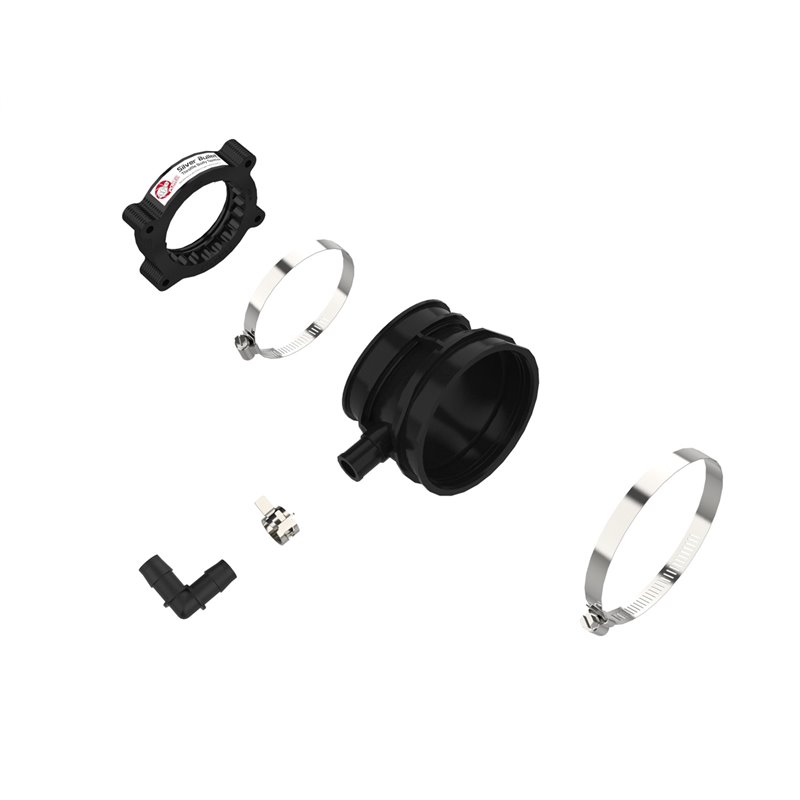 aFe Power | Silver Bullet Throttle Body Spacer Kit Black - Corvette 6.2L 2020-2023 aFe POWER Throttle Bodies