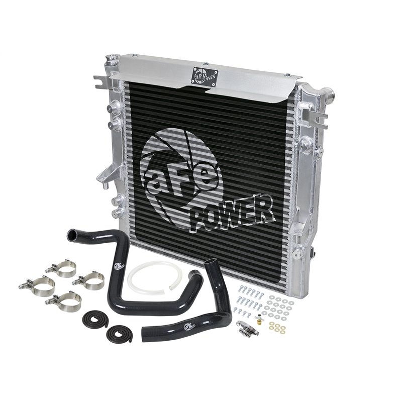 aFe Power | BladeRunner GT Series Bar and Plate Radiator w/Hoses - Wrangler (JK) / Wrangler (JL) 3.6L 2012-2018 aFe POWER Rad...