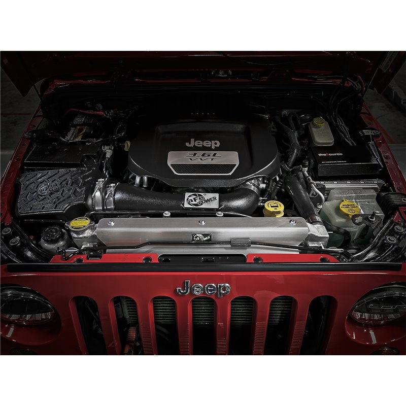 aFe Power | BladeRunner GT Series Bar and Plate Radiator w/Hoses - Wrangler (JK) / Wrangler (JL) 3.6L 2012-2018 aFe POWER Rad...