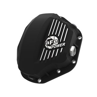 aFe POWER | Pro Series Rear Differential Cover Black w/Machined Fins - Ram 2500 / 3500 / F-350 1994-2007