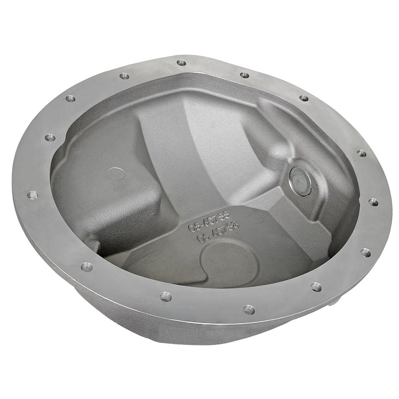 aFe POWER | Street Series Front Differential Cover Raw w/Machined Fins - Ram 2500 / 3500 5.9L / 6.7L 2003-2013