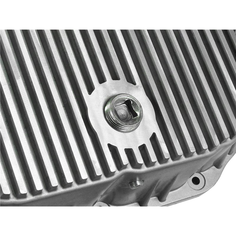 aFe Power | aFe POWER Street Series Transmission Pan Raw w/Machined Fins - Ram 2500 / 3500 6.7L 2007-2012 aFe POWER Oil Pan