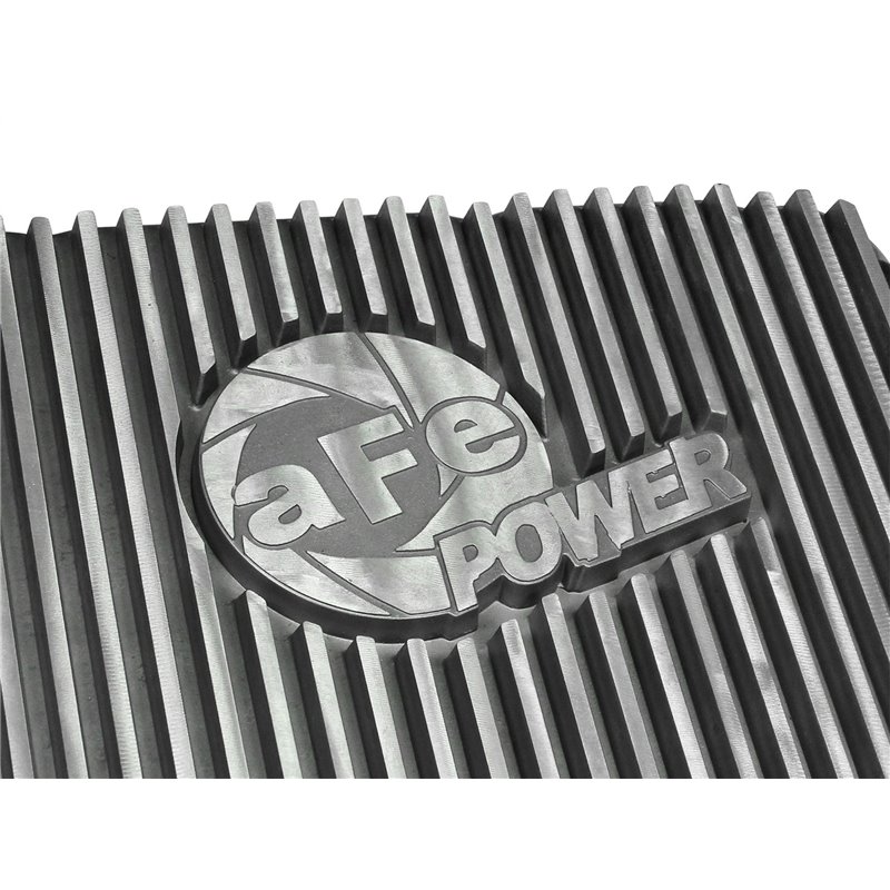 aFe Power | aFe POWER Street Series Transmission Pan Raw w/Machined Fins - Ram 2500 / 3500 6.7L 2007-2012 aFe POWER Oil Pan