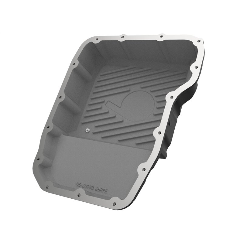 aFe POWER | aFe POWER Pro Series Transmission Pan Black w/Machined Fins - Ram 2500 / 3500 6.7L 2007-2012