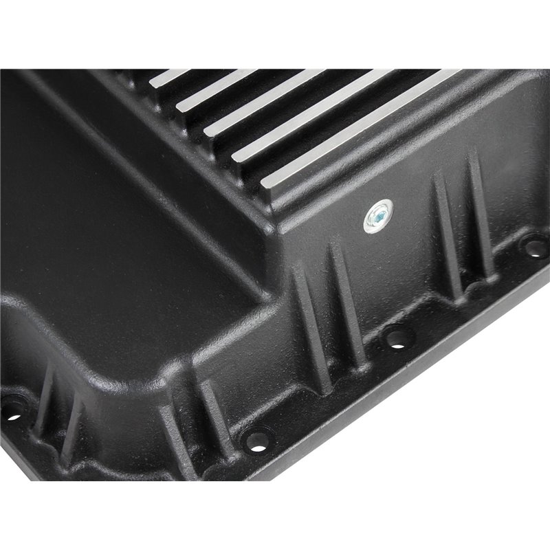 aFe Power | aFe POWER Pro Series Transmission Pan Black w/Machined Fins - Chevrolet / GMC 1999-2013 aFe POWER Oil Pan