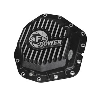 aFe Power | Pro Series Rear Differential Cover Black w/Machined Fins - F-350 6.7L 2017-2021 aFe POWER Differentials