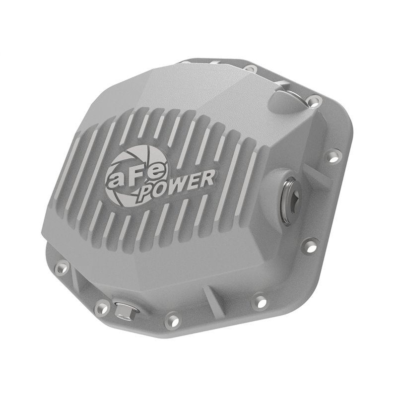 aFe Power | Street Series Rear Differential Cover Raw w/Machined Fins - Wrangler (4xe) / Wrangler (JL) 2.0T / 3.6L 2018-2021 ...