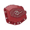 aFe Power | Pro Series Rear Differential Cover Red w/Machined Fins - Wrangler (4xe) / Wrangler (JL) 2.0T / 3.6L 2018-2021 aFe...