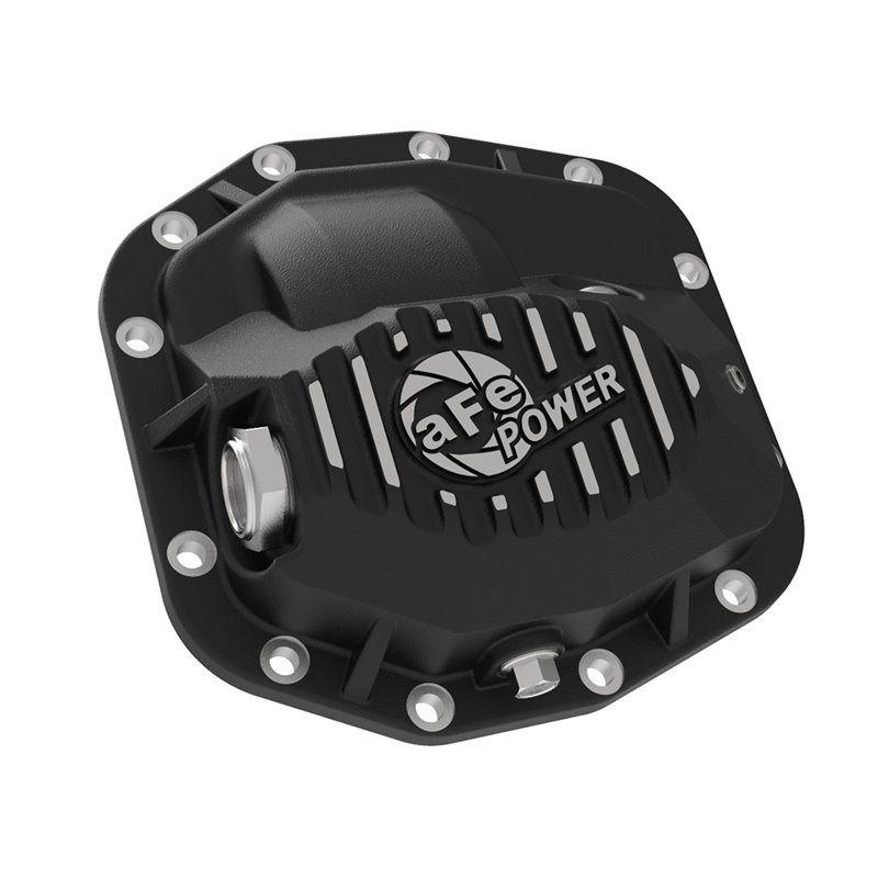 aFe Power | Pro Series Front Differential Cover Black - Wrangler (4xe) / Wrangler (JL) 2.0T / 3.6L 2018-2022 aFe POWER Differ...