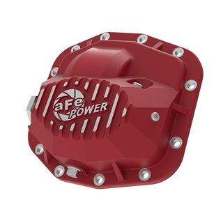 aFe Power | Pro Series Front Differential Cover Red - Wrangler (4xe) / Wrangler (JL) 2.0T / 3.6L 2018-2021 aFe POWER Differen...