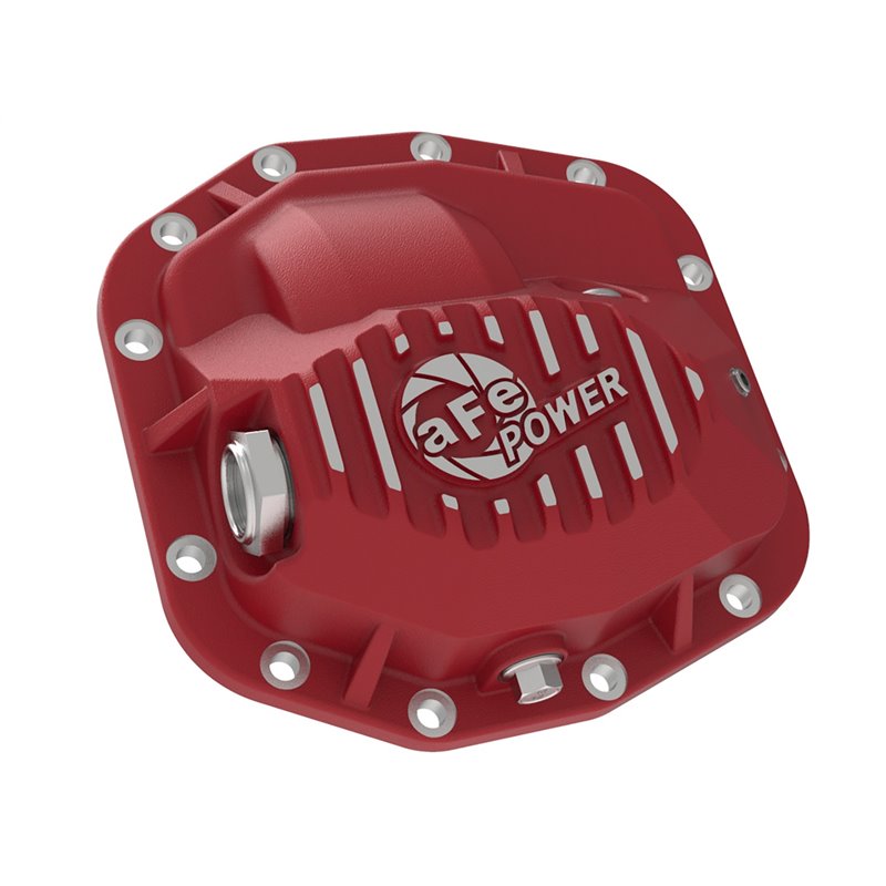 aFe POWER | Pro Series Front Differential Cover Red - Wrangler (JL) 2.0T / 3.6L 2018-2020