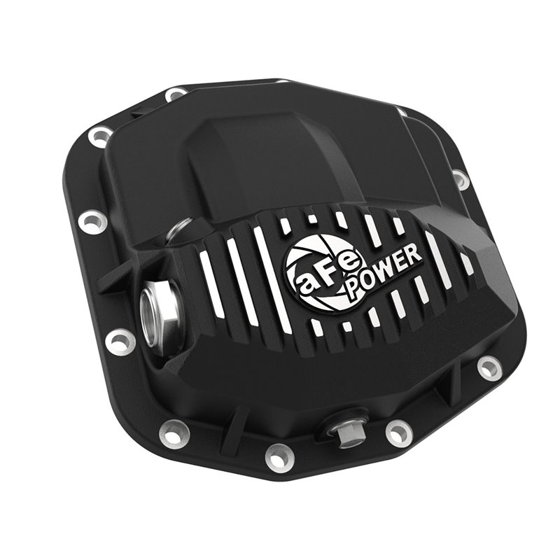 aFe POWER | Pro Series Front Differential Cover Black - Wrangler (JL) 3.6L 2018-2019