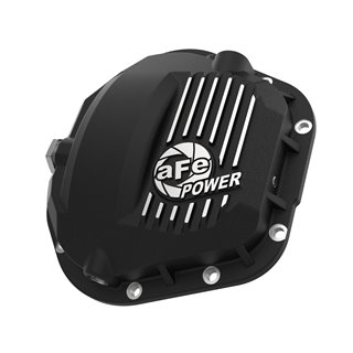 aFe Power | Pro Series Dana 60 Front Differential Cover Black w/Machined Fins - F-250 / F-350 2017-2021 aFe POWER Differentials