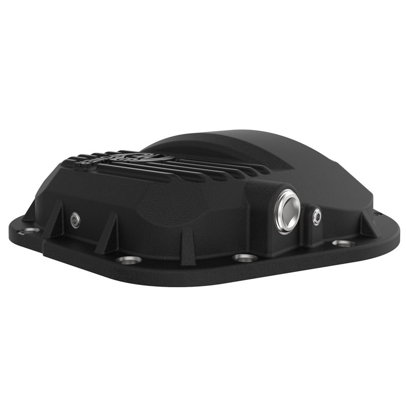 aFe POWER | Pro Series Front Differential Cover Black w/Machined Fins - F-250 / F-350 2017-2020
