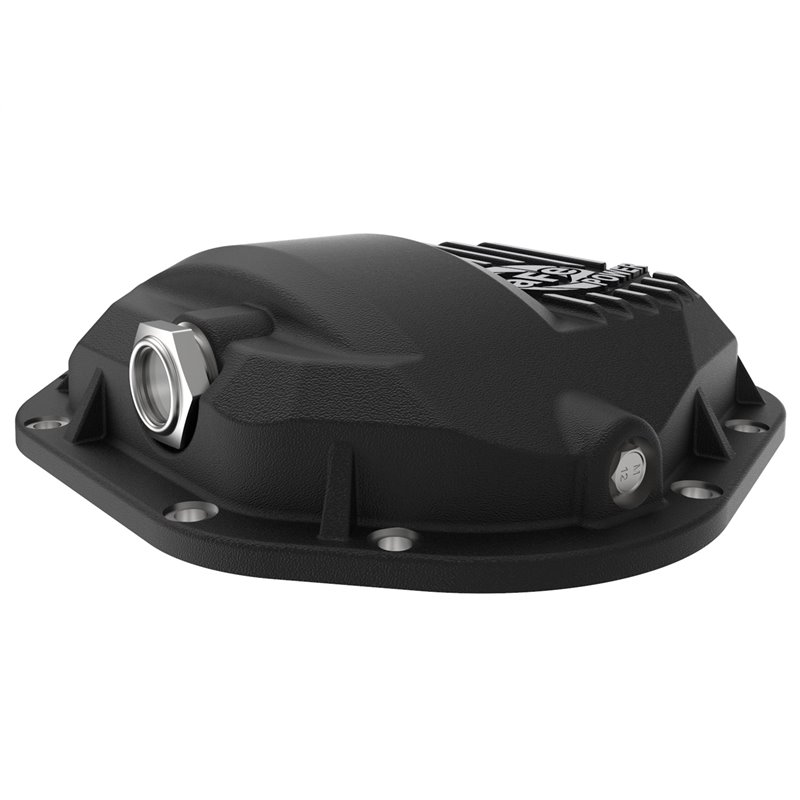 aFe POWER | Pro Series Front Differential Cover Black w/Machined Fins - F-250 / F-350 2017-2020