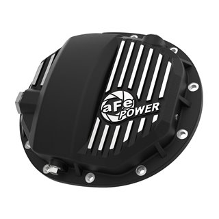 aFe POWER | Pro Series Rear Differential Cover Black w/Machined Fins - Cadillac / Chevrolet / GMC 2014-2020