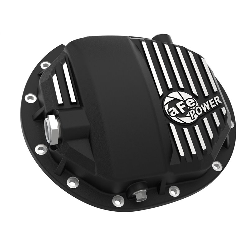 aFe Power | Pro Series AAM 9.5/9.76 Rear Differential Cover Black w/Machined Fins - Cadillac / Chevrolet / GMC 2014-2021 aFe ...