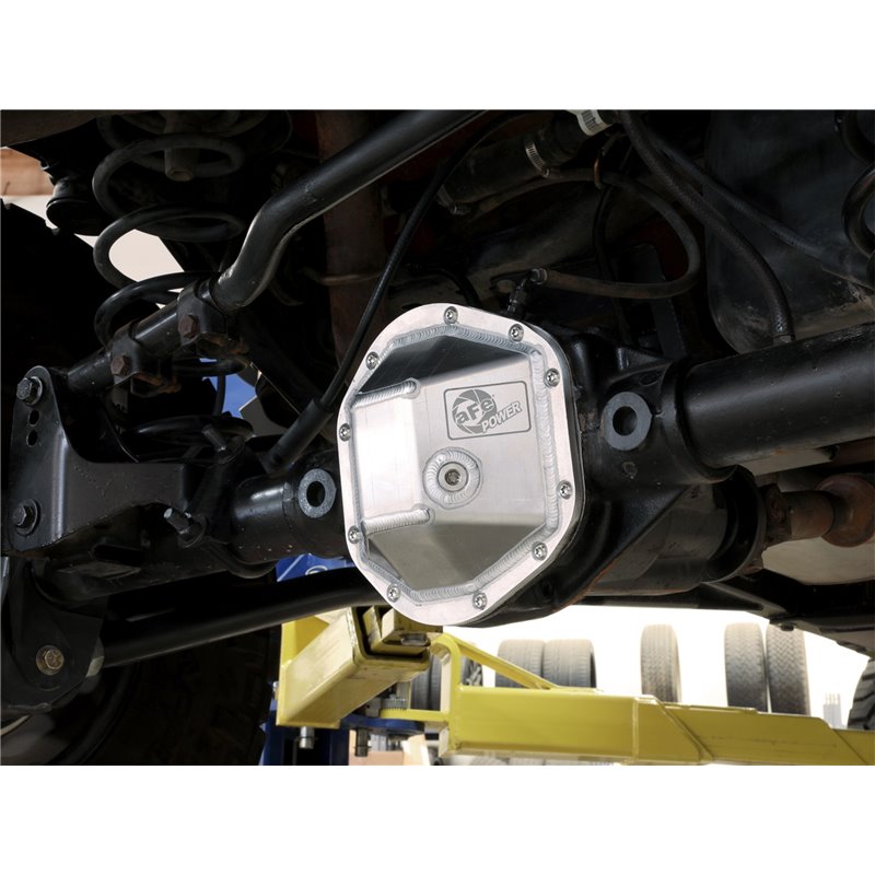 aFe Power | Street Series Fabricated Aluminum Dana 44 Differential Cover - Wrangler / Wrangler (JK) / Wrangler (JL) 1997-2018...