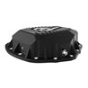 aFe POWER | Pro Series Rear Differential Cover Black w/Machined Fins - Silverado 2500 HD / Silverado 3500 HD / Sierra 2500 HD / 