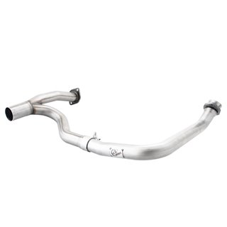 aFe Power | Twisted Steel 2 IN to 2-1/2 IN Aluminized Street Series Y-Pipe - Wrangler (JK) / Wrangler (JL) 3.6L 2012-2018 aFe...