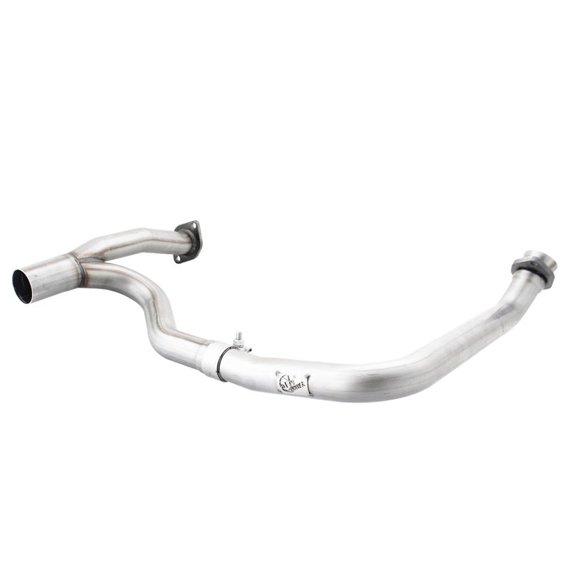 aFe Power | Twisted Steel 2 IN to 2-1/2 IN Aluminized Street Series Y-Pipe - Wrangler (JK) / Wrangler (JL) 3.6L 2012-2018 aFe...