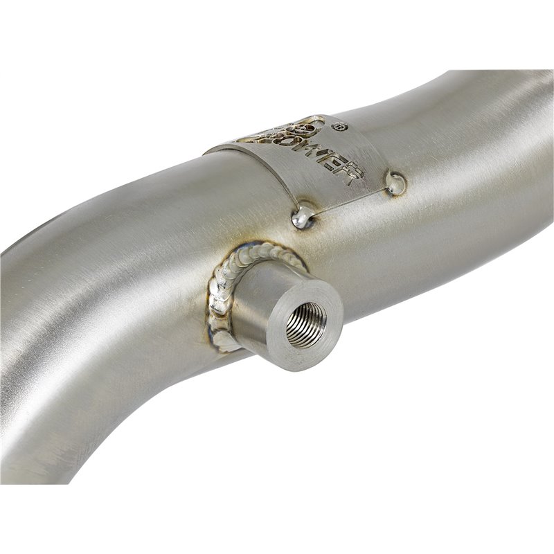 aFe POWER | Twisted Steel Header Up-Pipe - F-250 / F-350 6.4L 2008-2010