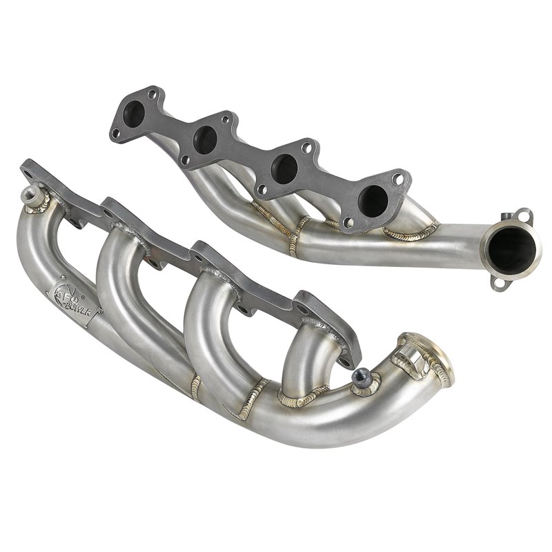 aFe Power | Twisted Steel 1-3/4 IN to 2 IN 304 Stainless Headers - F-250 / F-350 6.0L 2003-2007 aFe POWER Headers & Manifolds