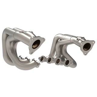 aFe POWER | Twisted Steel 1-7/8in to 2-3/4in 304 Stainless Headers w/Titanium Coat Finish - Corvette 6.2L 2020-2021