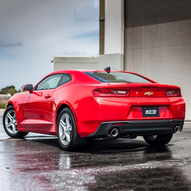 Borla | Axle-Back Exhaust S-Type - Camaro LS / LT 3.6L 2016-2023 BORLA Axle-Back Exhausts