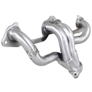 aFe POWER | Twisted Steel 409 SS Shorty Header - Cherokee / Wrangler 2.5L 1991-2002