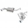 Borla | Axle-Back Exhaust ATAK - Camaro V6 3.6L sans NPP 2016-2022 BORLA Axle-Back Exhausts