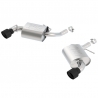 Borla | Axle-Back Exhaust ATAK - Camaro V6 3.6L sans NPP 2016-2022 BORLA Axle-Back Exhausts