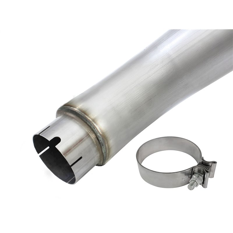 aFe POWER | ATLAS 5in Alu Steel DPF-Back w/Polished Tip - Ram 2500 / 3500 6.7L 2013-2018