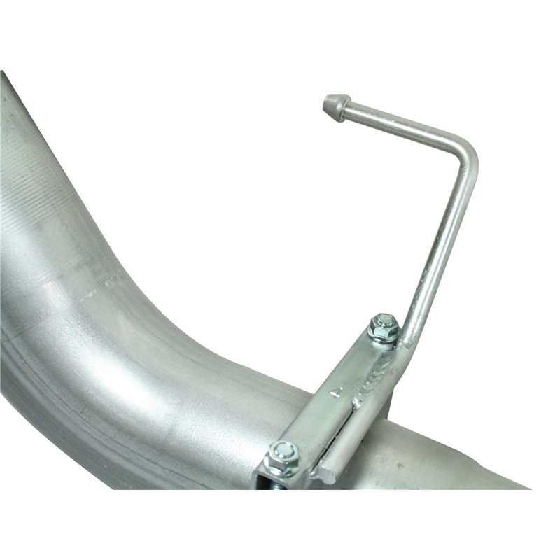 aFe POWER | ATLAS 4in Alu Steel Cat-Back w/Muffler/Black Tip - F-150 3.5T 2011-2014