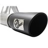 aFe POWER | ATLAS 4in Alu Steel Cat-Back w/Muffler/Black Tip - F-150 3.5T 2011-2014