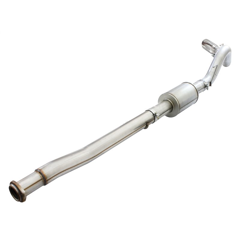aFe POWER | ATLAS 4in Alu Steel Cat-Back w/Muffler/Polished Tip - F-150 2.7T / 3.5L 2015-2019