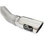 aFe POWER | ATLAS 4in Alu Steel Cat-Back w/Muffler/Polished Tip - F-150 2.7T / 3.5L 2015-2019
