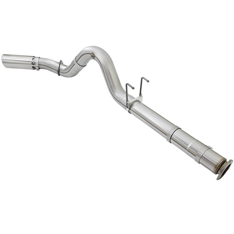 aFe Power | ATLAS 5 IN Aluminized Steel DPF-Back Exhaust System w/Polished Tip - F-250 / F-350 6.7L 2017-2023 aFe POWER Filte...