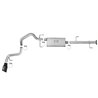 aFe POWER | Scorpion 2-1/2in Alu Steel Cat-Back w/Black Tip - FJ Cruiser 4.0L 2007-2014