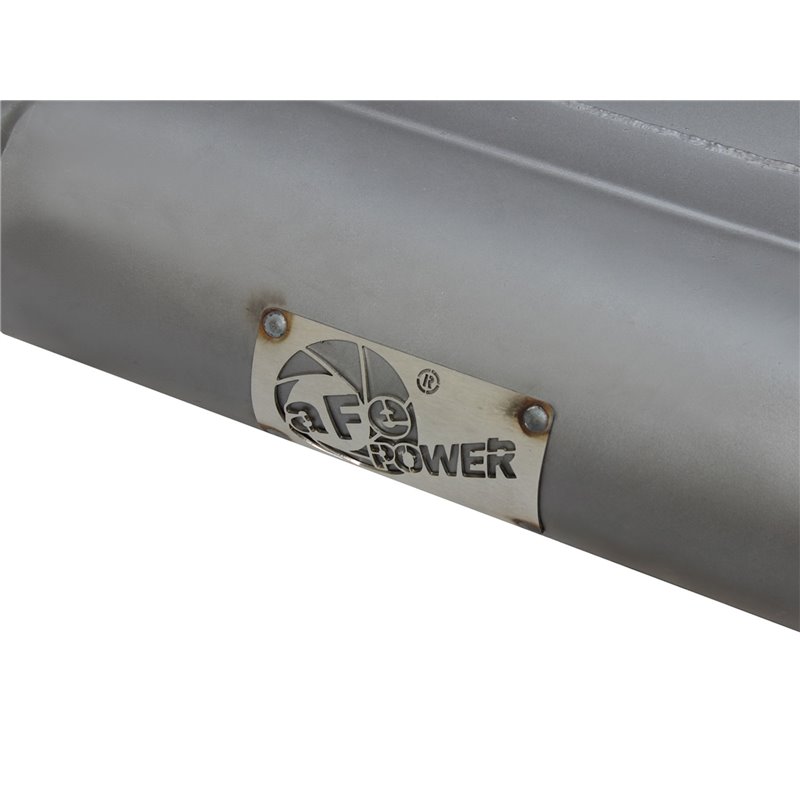 aFe Power | Scorpion 2-1/2 IN Aluminized Steel Axle-Back Exhaust System w/Polished Tip - Wrangler (JK) / Wrangler (JL) 3.6L /...