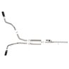 aFe Power | Gemini XV 3 IN 304 Stainless Steel Cat-Back Exhaust System w/Cut-Out Black - Silverado / Sierra 1500 / Limited 4....