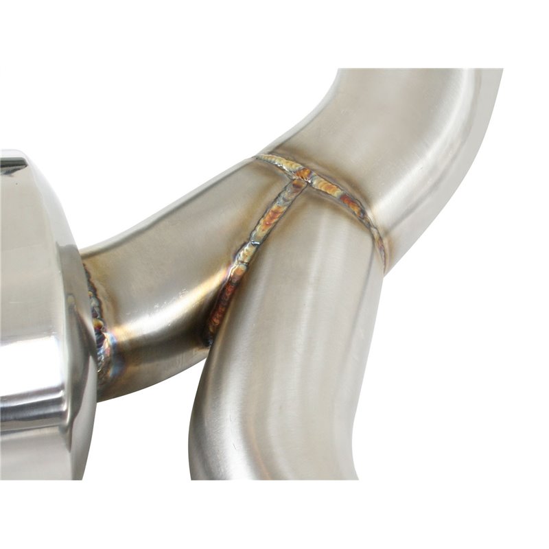 aFe Power | Takeda 2-1/2 IN 304 Stainless Steel Cat-Back Exhaust System w/Black Tip - FR-S / BRZ / 86 / GR86 2.0L / 2.4L 2013...