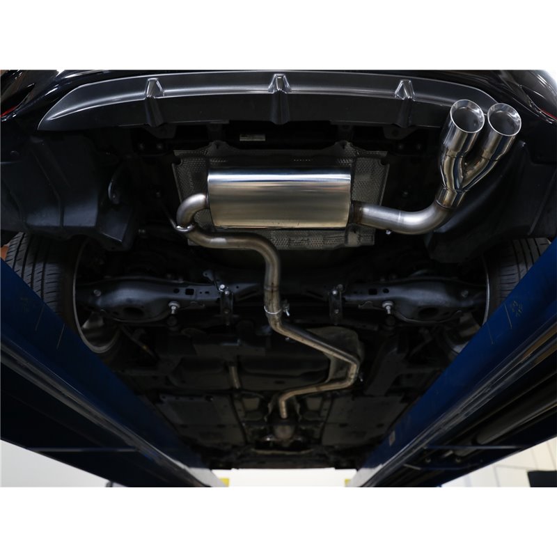 aFe POWER | Takeda 2in to 2-1/2in 304 SS Cat-Back w/Polish Tip - CT200h Base / F Sport 1.8L 2011-2017
