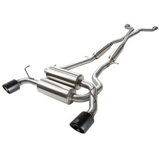 aFe Power | Takeda 2-1/2 IN 304 Stainless Steel Cat-Back Exhaust System w/Black Tips - G37 / Q60 3.7L 2008-2015 aFe POWER Cat...